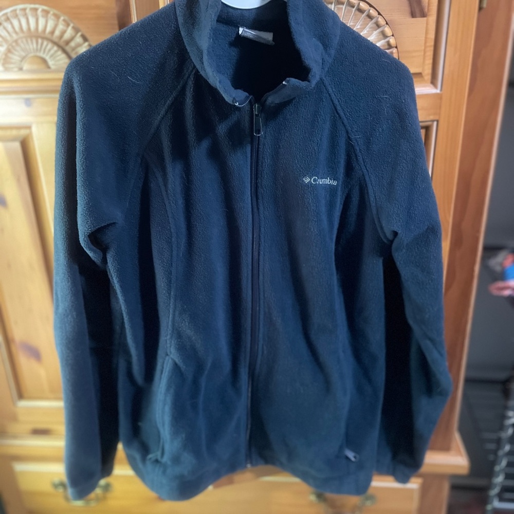 Women’s Columbia Fleece Jacket Blue size Large